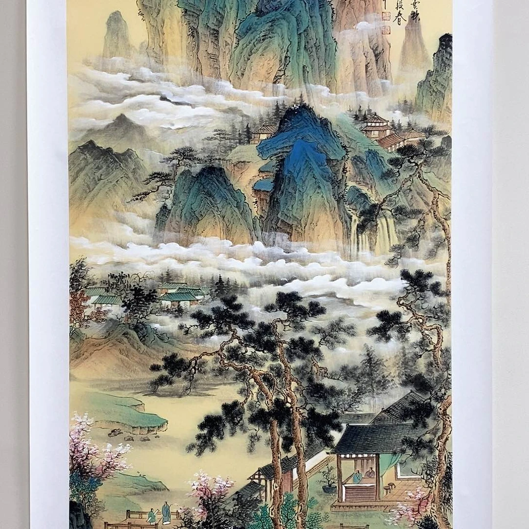 国画明锐四尺精品佳作