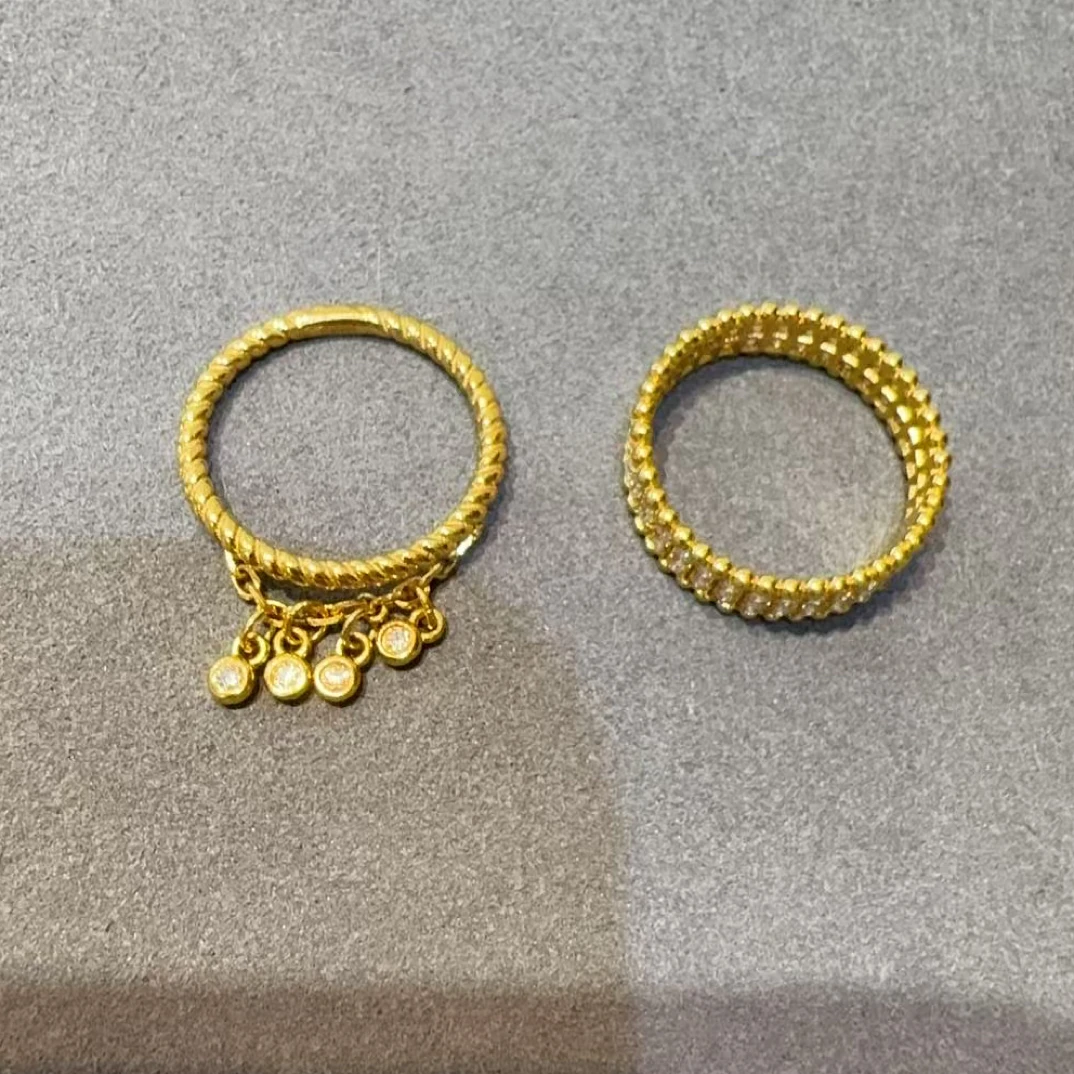 足金精品工艺戒指