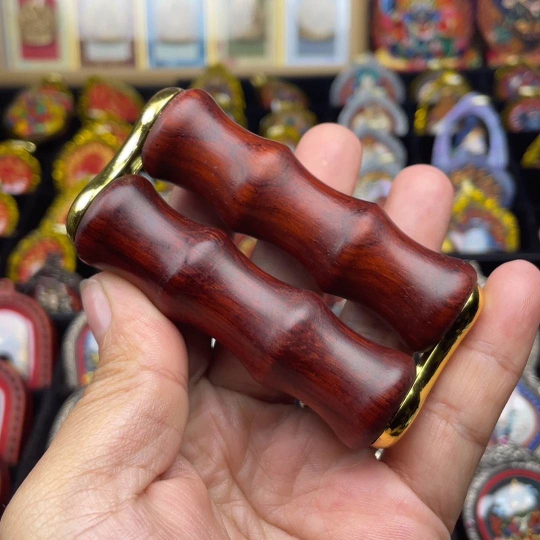 木特价处理 节节高手把件 手指运动