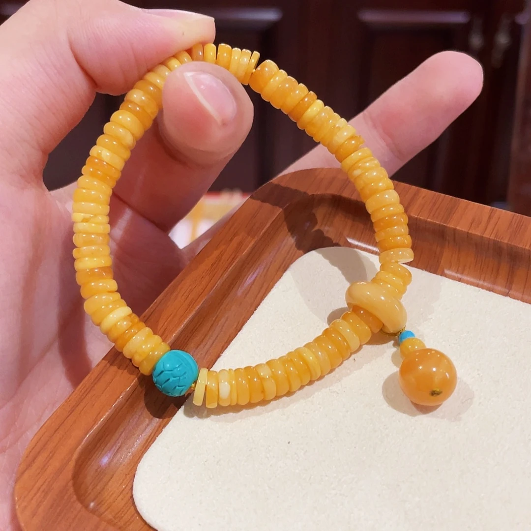 手链蜜蜡未镶嵌手串