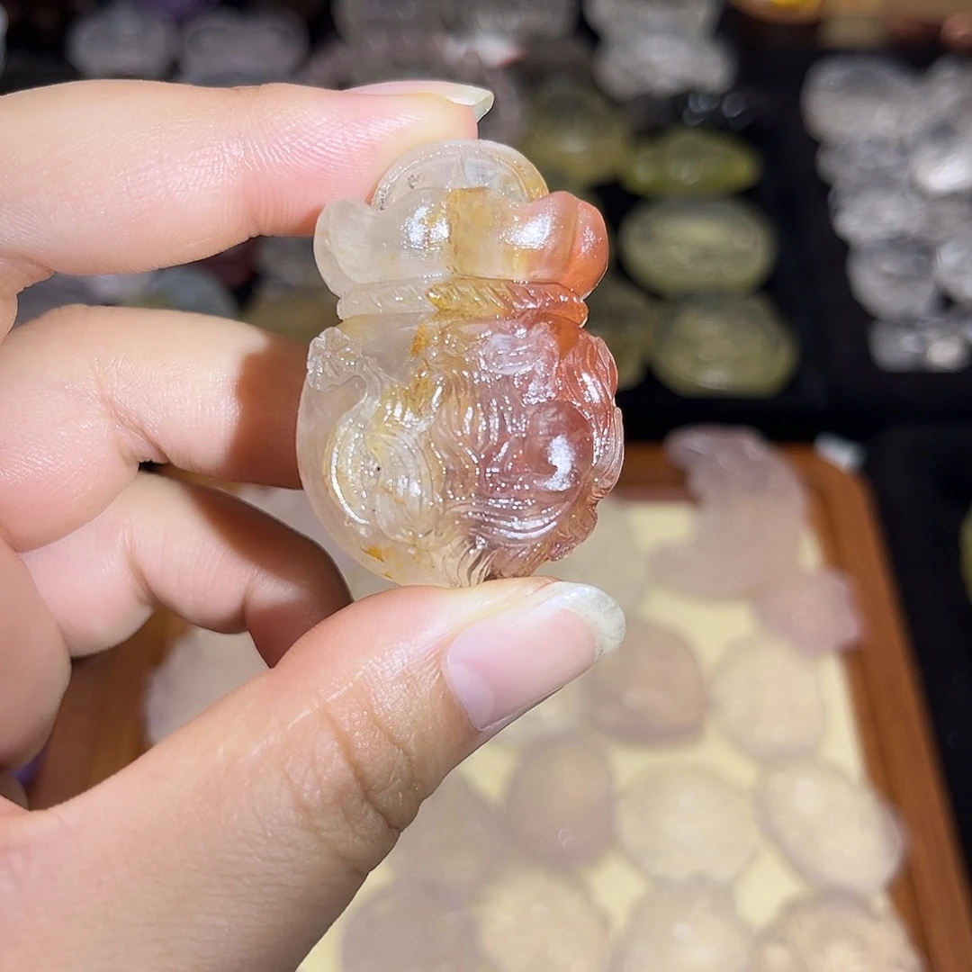 颈饰未镶嵌水晶D*钱袋九尾