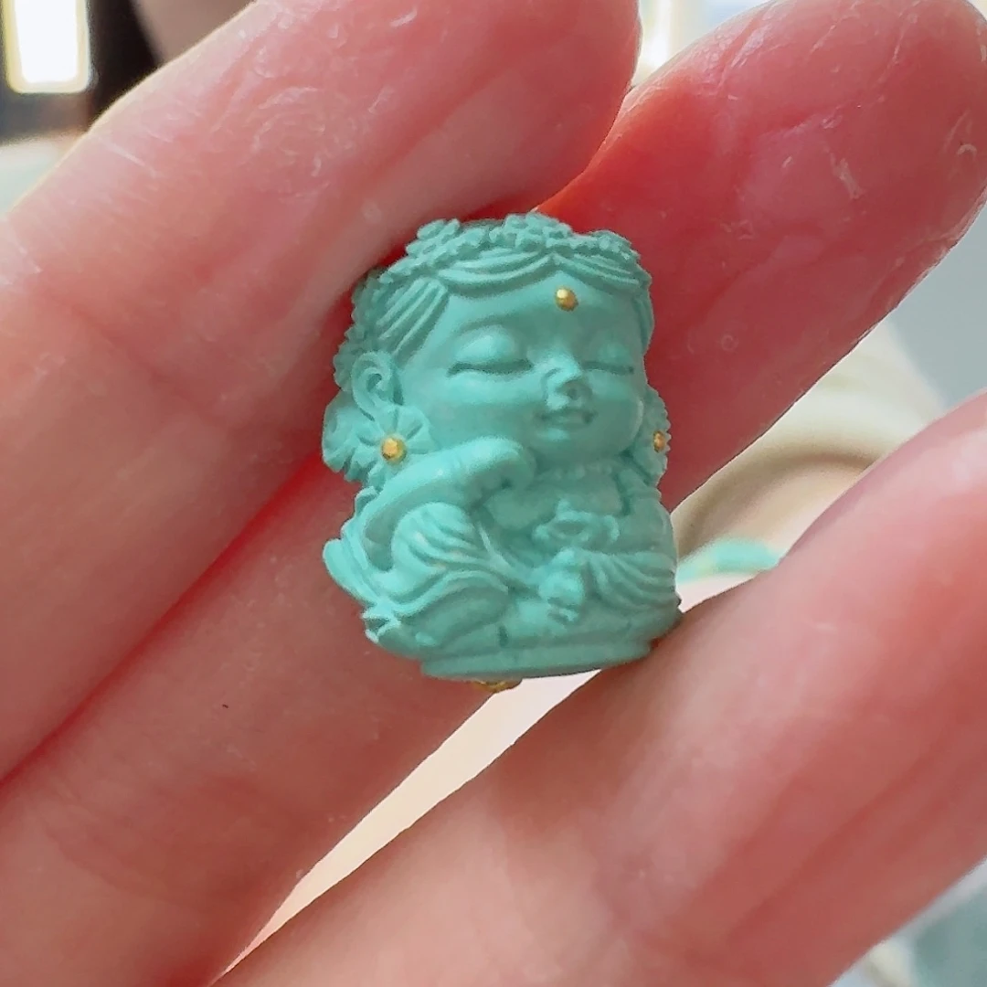 绿松石珠宝奇石未镶嵌