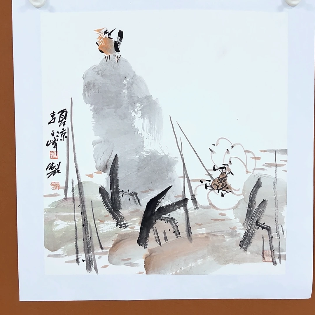 国画李文峰的画作