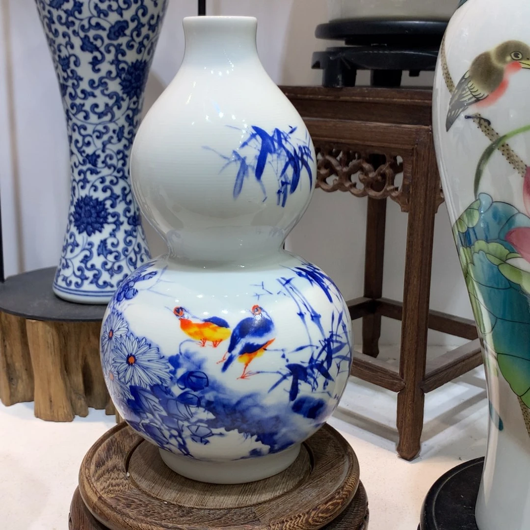 景德镇陶瓷花瓶摆件