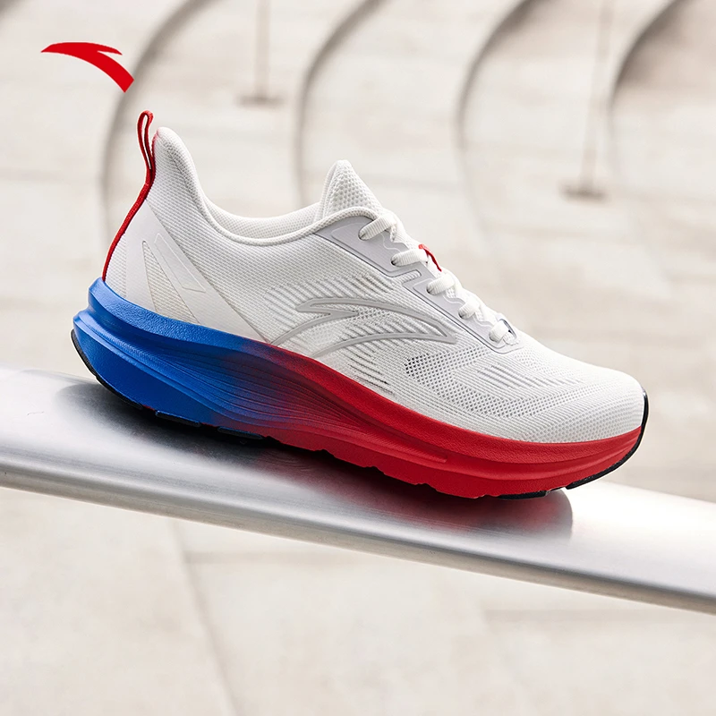 安踏云溪新款专业运动城市跑步鞋男女减震轻便透气跑步舒适老爹鞋