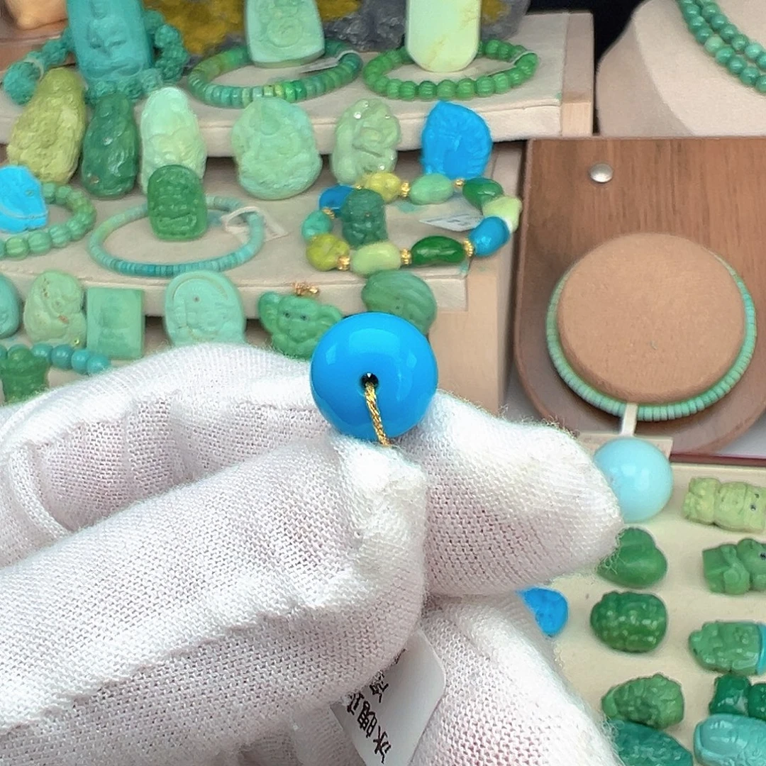 绿松石未镶嵌主播夏