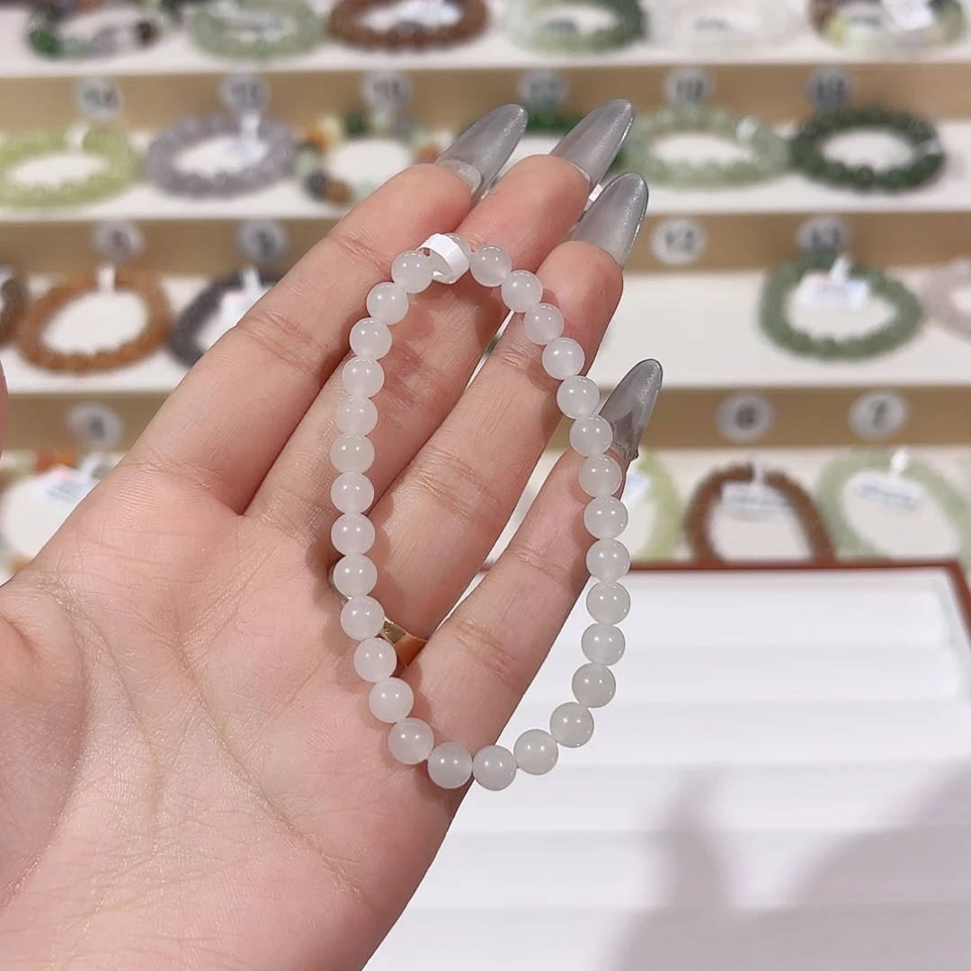 和田玉手链未镶嵌y