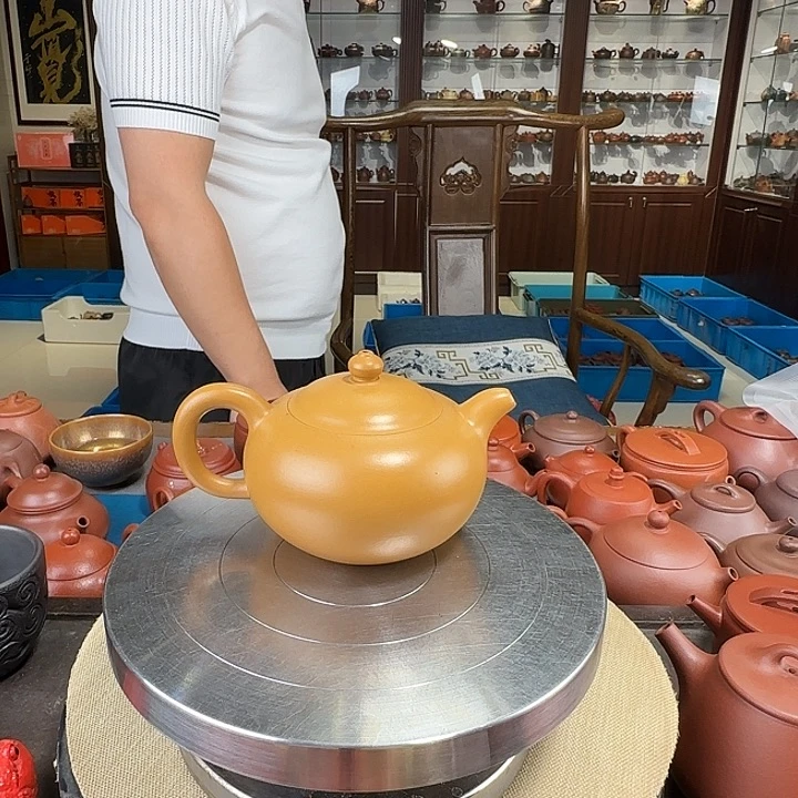 茶壶紫砂圆珠段泥