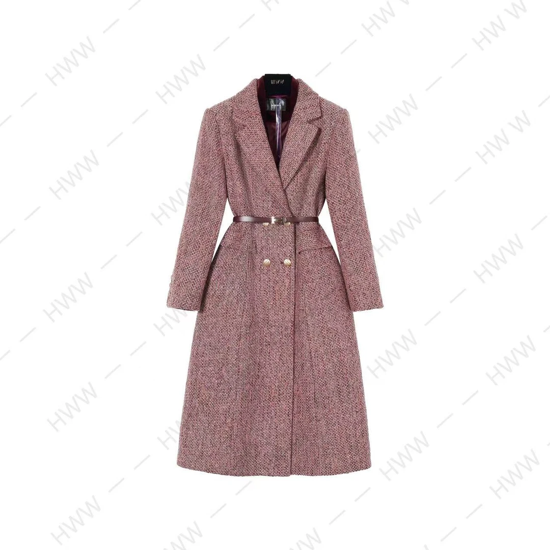 轻奢设计师女装优雅气质高奢修身秋季时尚大衣风衣DHZHJ405974