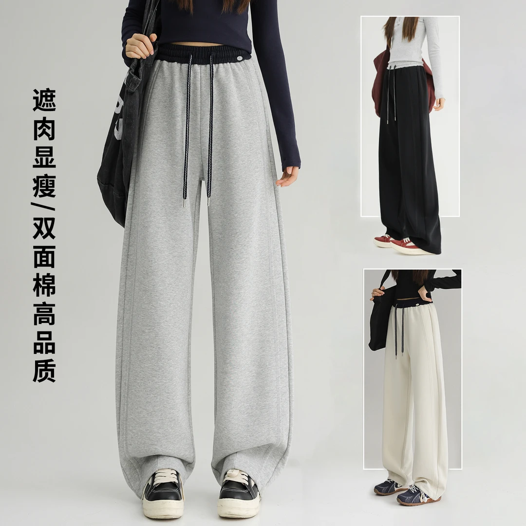 【断码特价】女大童裤子2025新款青少年儿童休闲裤子女童运动裤春秋