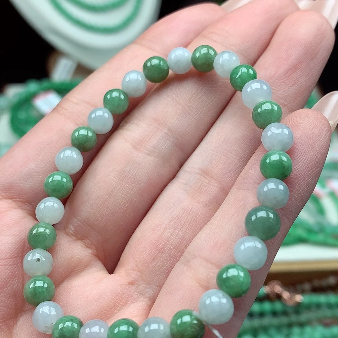 翡翠未镶嵌手链翡翠