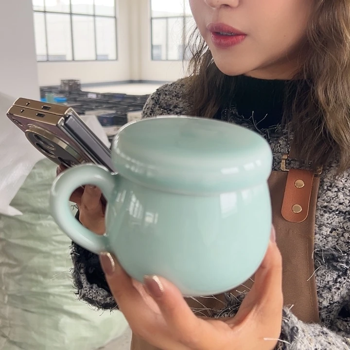 小米茶器龙泉青瓷