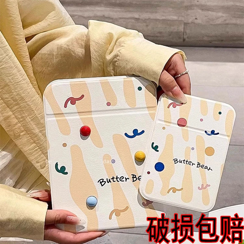 镜子可爱化妆专用镜子办公室学生宿舍折叠化妆镜便携随身小镜子A