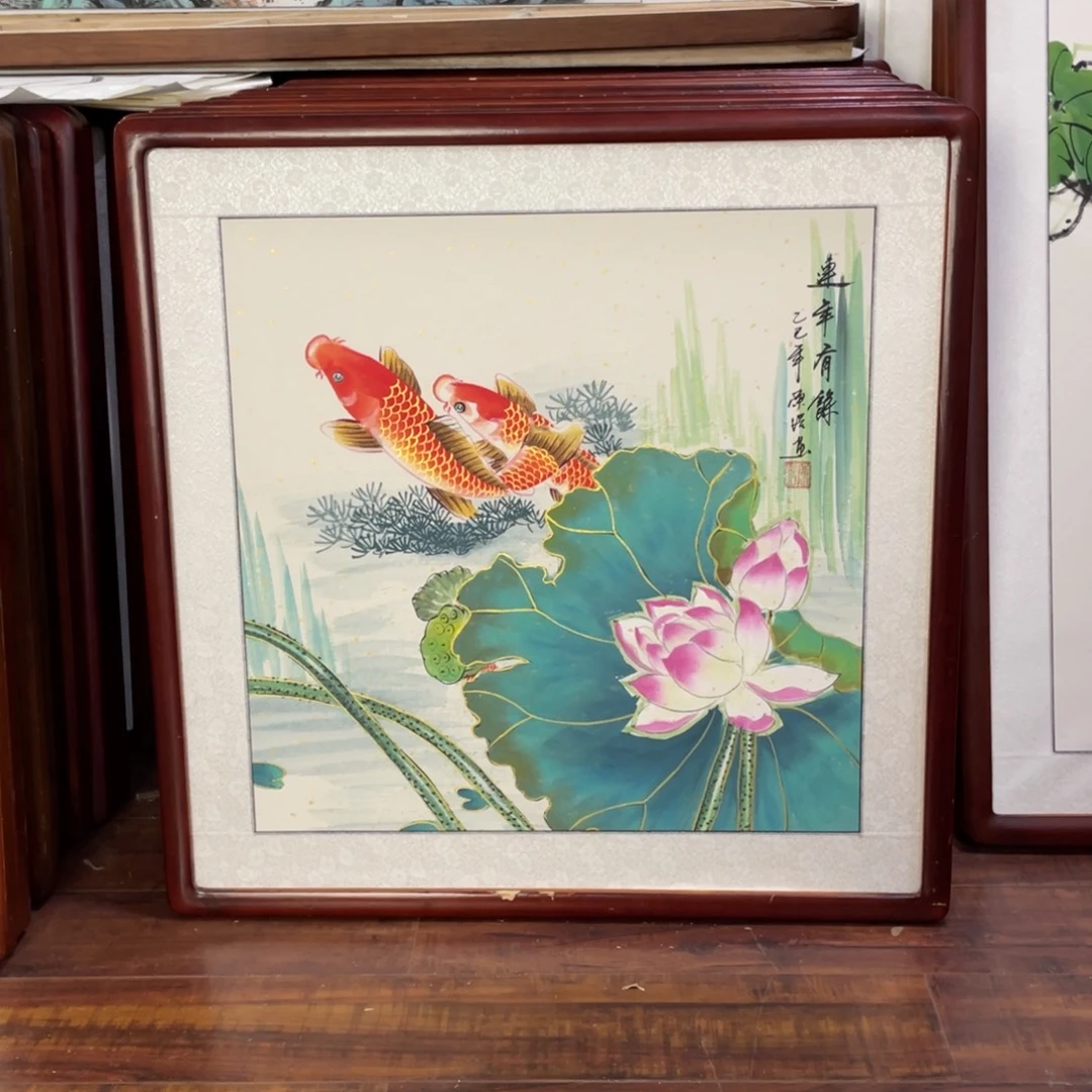 国画带框尺寸63*63厘米