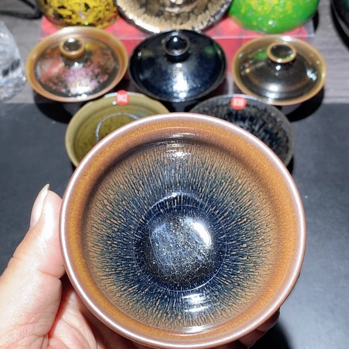 茶盏建盏主人杯品茗杯茶壶茶具