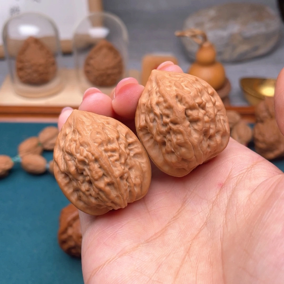 吊坠文玩核桃32尺全品蜡皮鸡