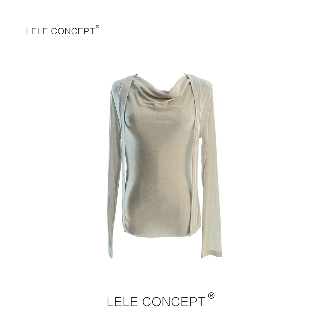 LELE CONCEPT | 【如一】气质优雅飘带打底衫FR25C0002W