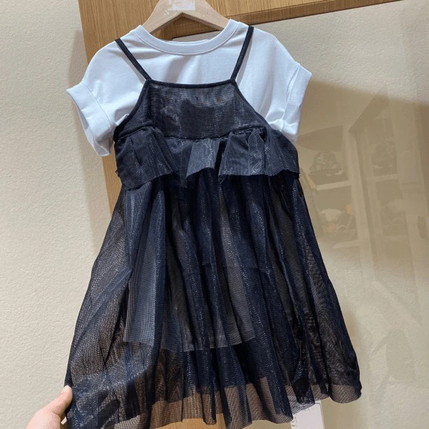 81711高端童装时尚百搭休闲连衣裙81-4