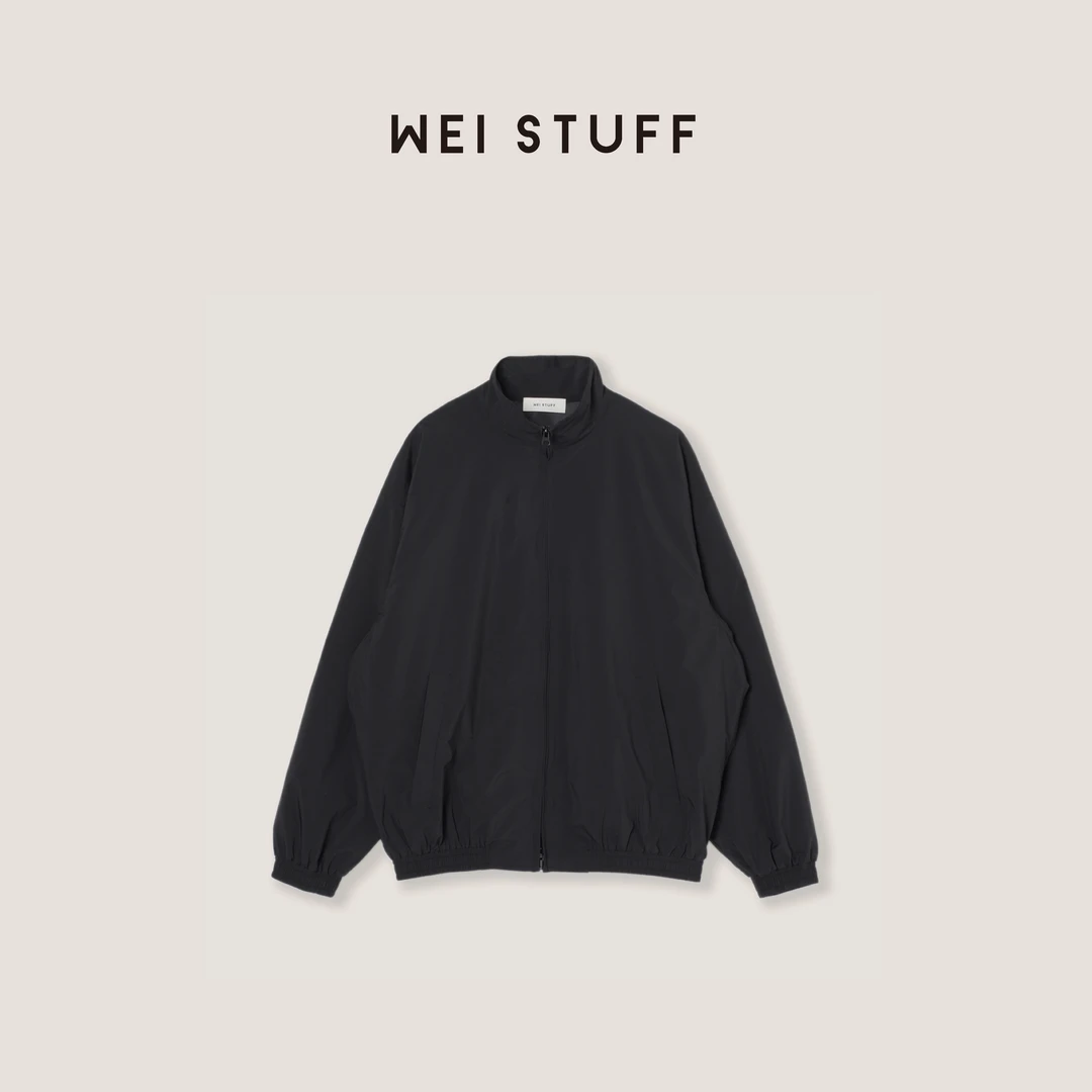 WEI STUFF  “伴行山野” 时尚立领休闲廓形短款夹克外套 9784