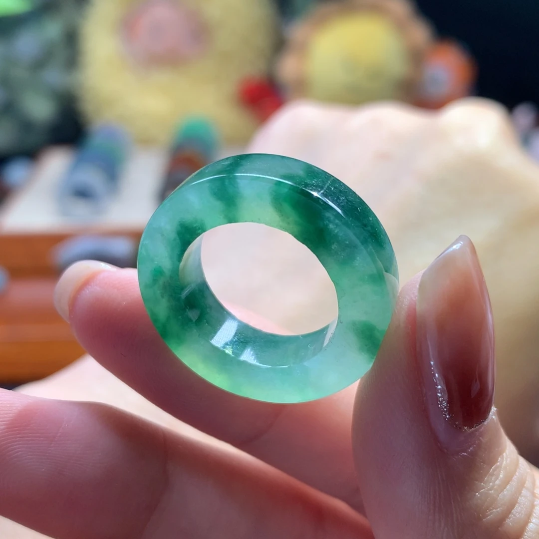 定制翡翠未镶嵌果冻森林12-16#有晶体棉