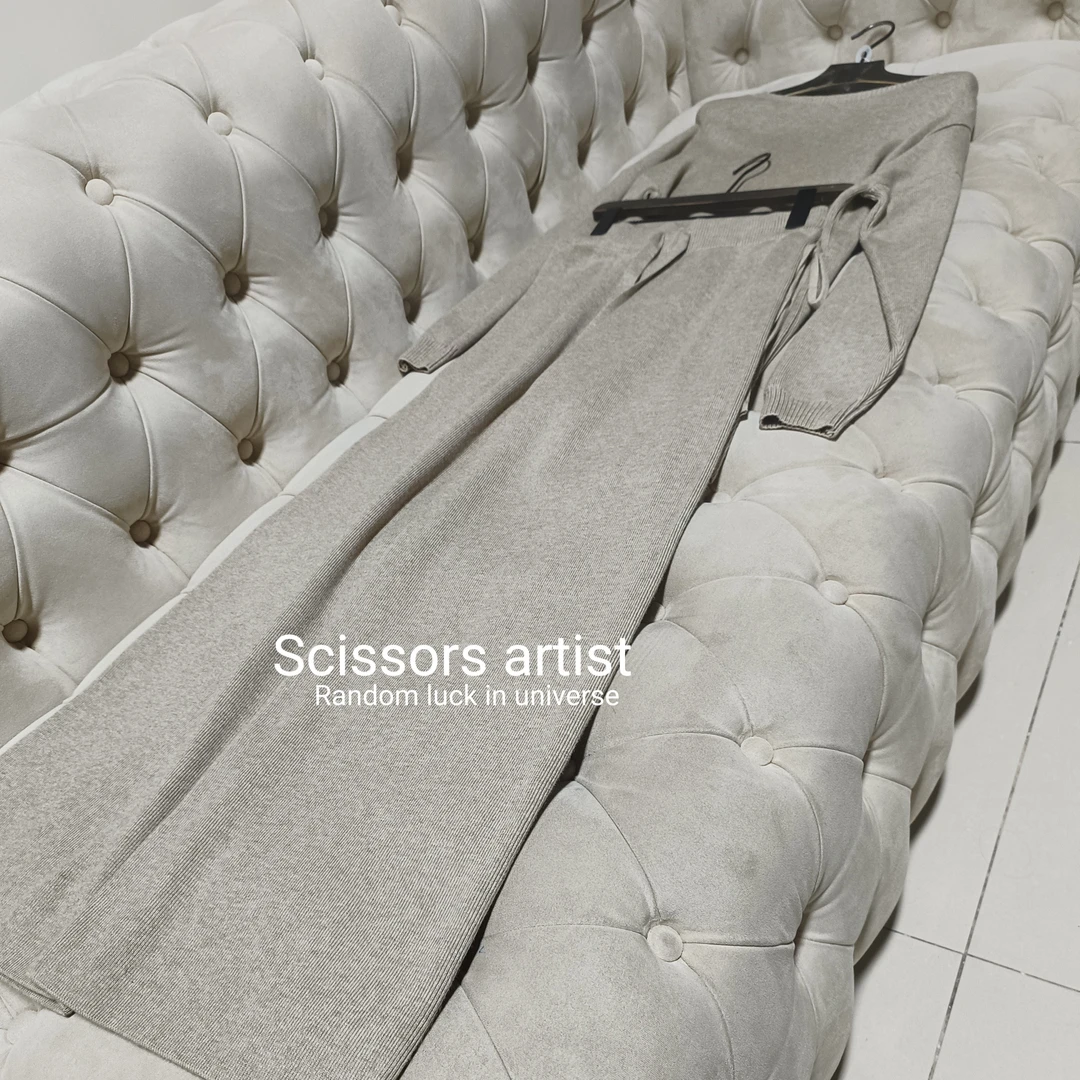 【Scissors artist】高端设计师走秀女装套装5259