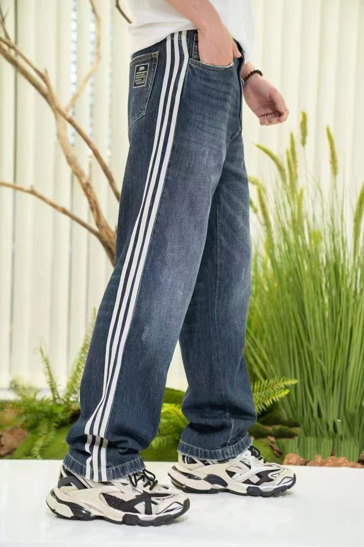 欧品夏季超薄舒适柔软透气个性潮流高端休闲百搭牛仔裤 1067