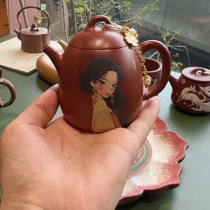 万***潢茶壶紫砂紫砂的手工制作工艺也