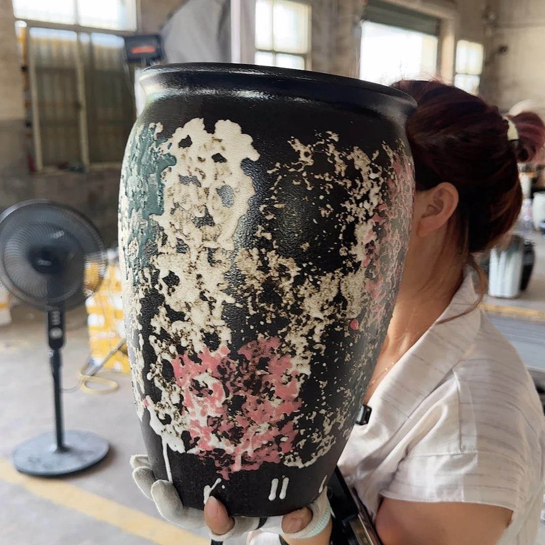 紫砂花盆王嫂花盆直播0804-213高30口20