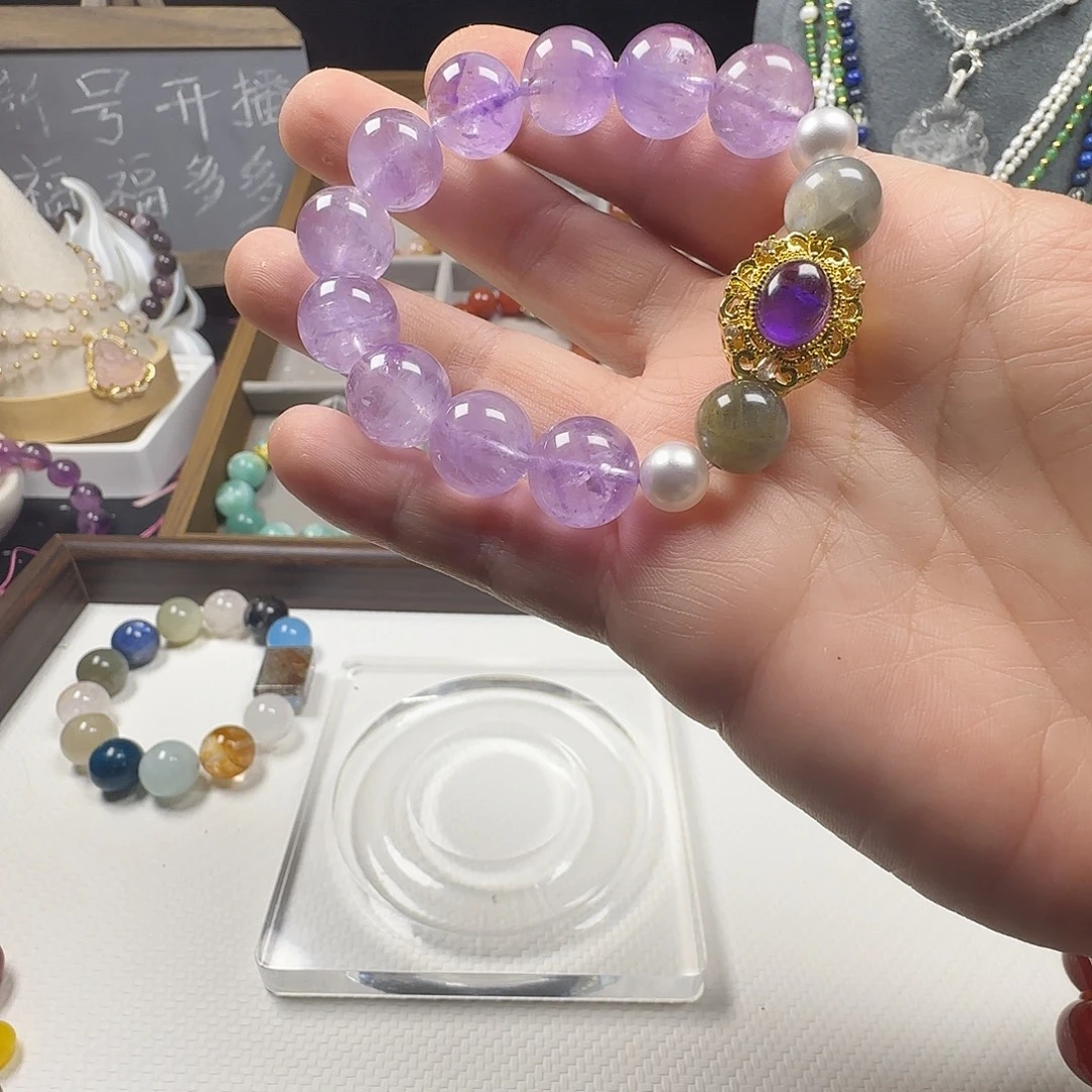 未镶嵌手串水晶水晶手串设计款式