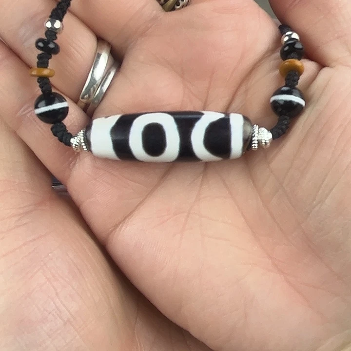 玛瑙/玉髓合金颈饰