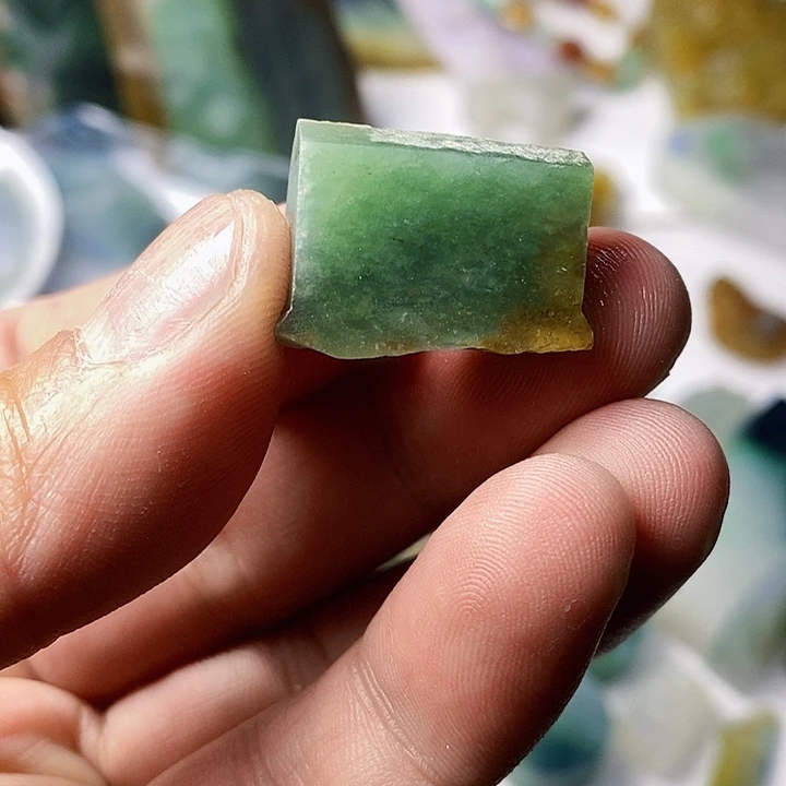 翡翠散珠天然翡翠A货