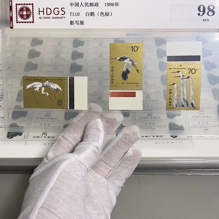 T110色标评级98邮票