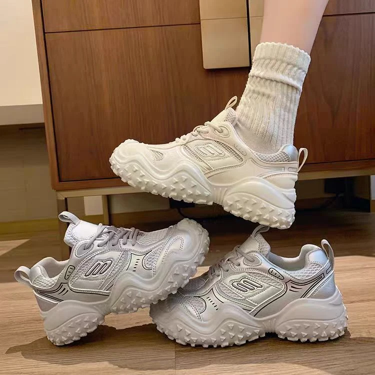 2024年新款榴莲底轻便耐磨休闲老爹鞋C2076