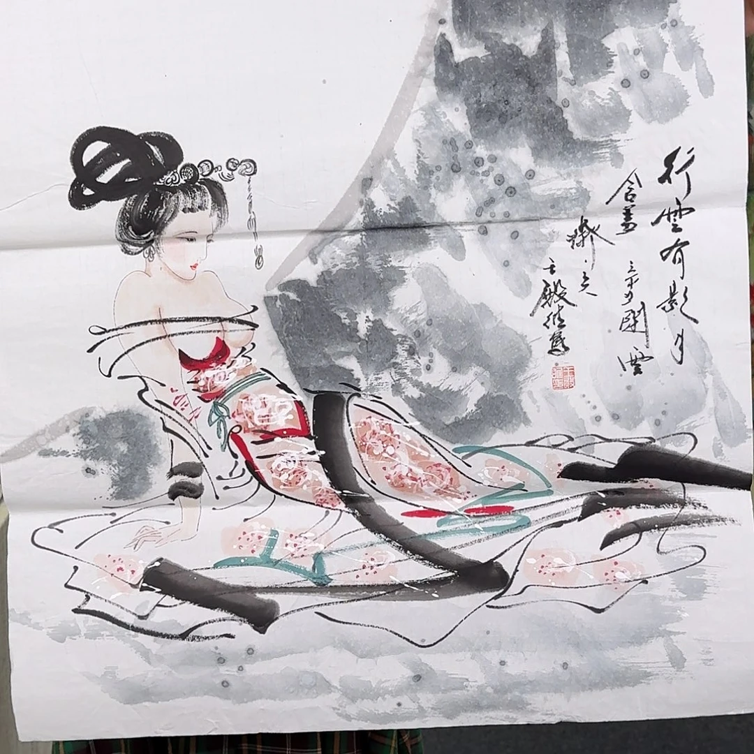纯手绘好年画作品