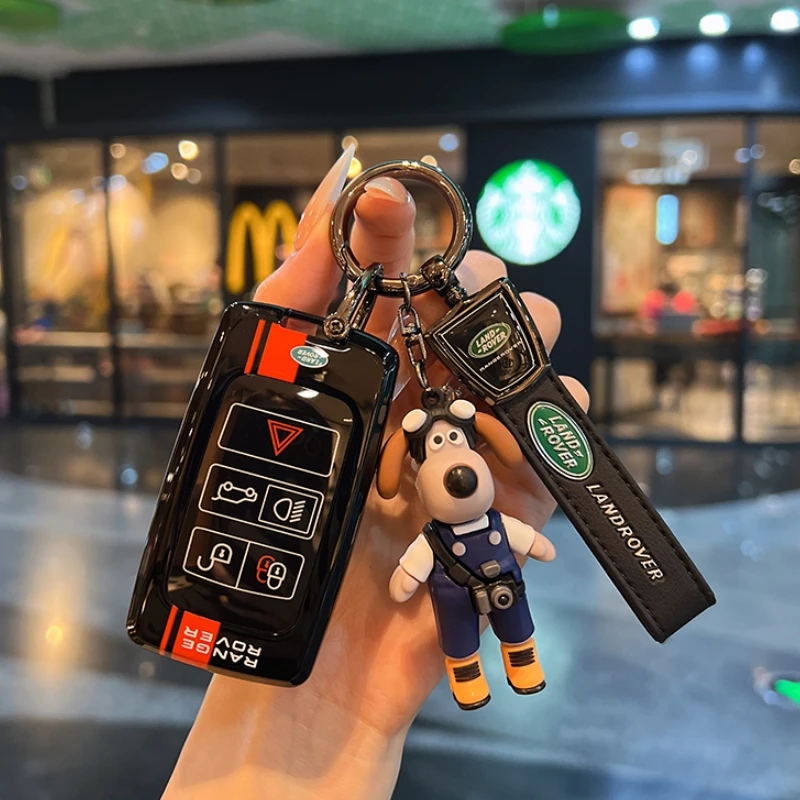 适用路虎揽胜钥匙套极光L卫士110发现4/5运动版神行者2汽车星脉扣