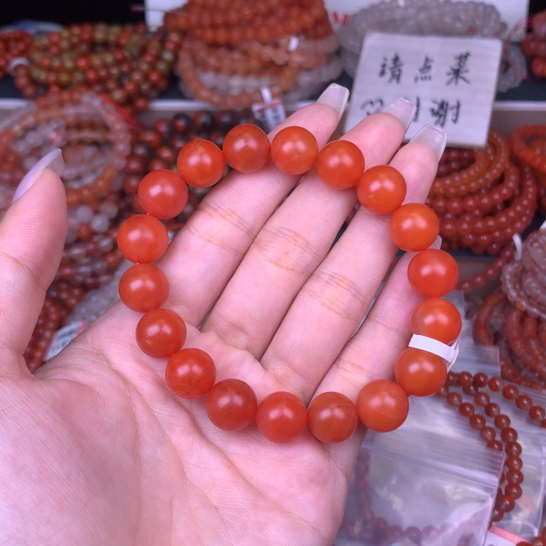 未镶嵌手链南红玛瑙卡11