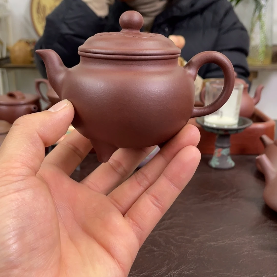 紫砂茶壶大斌如意