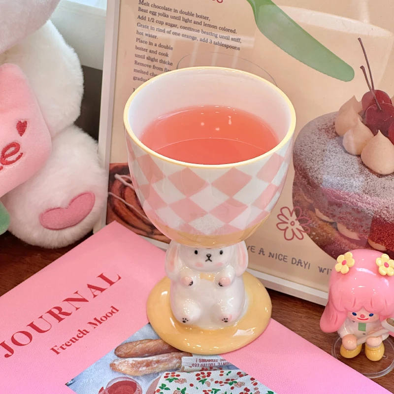 七夕情人节礼物送女友朋友实用可爱兔子马克杯生日送女生闺蜜创意