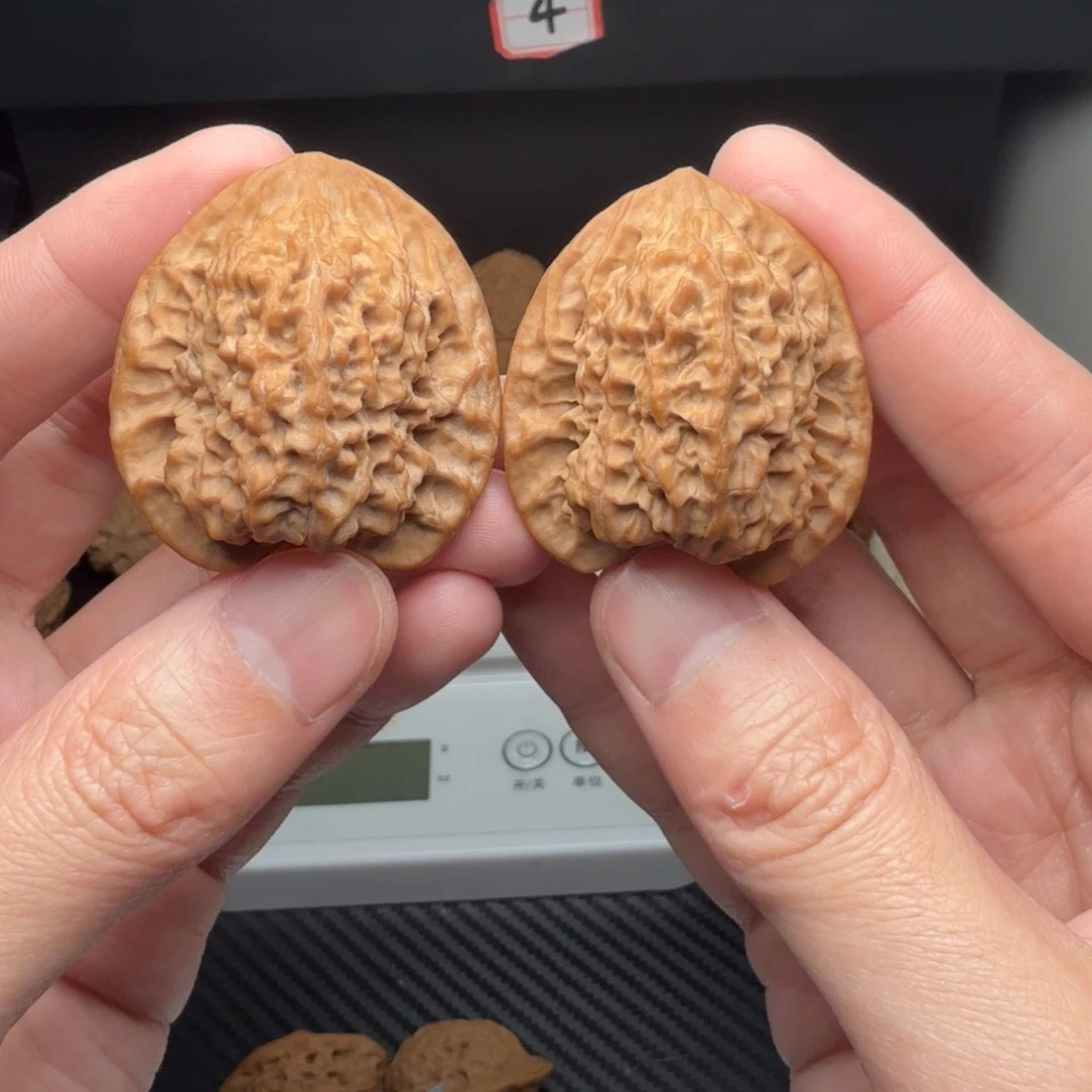 文玩核桃吊坠水晶皮公子帽边38