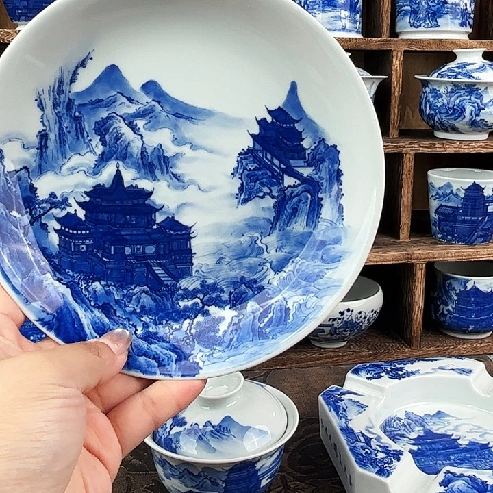 瓷片一笔一墨 叩玉山房