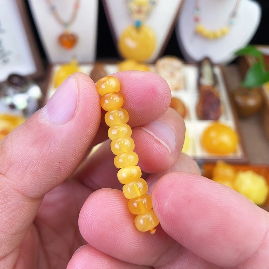 琥珀未镶嵌珠宝奇石