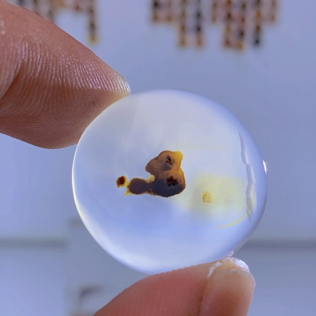 玛瑙/玉髓吊坠(不含链)未镶嵌小*儿