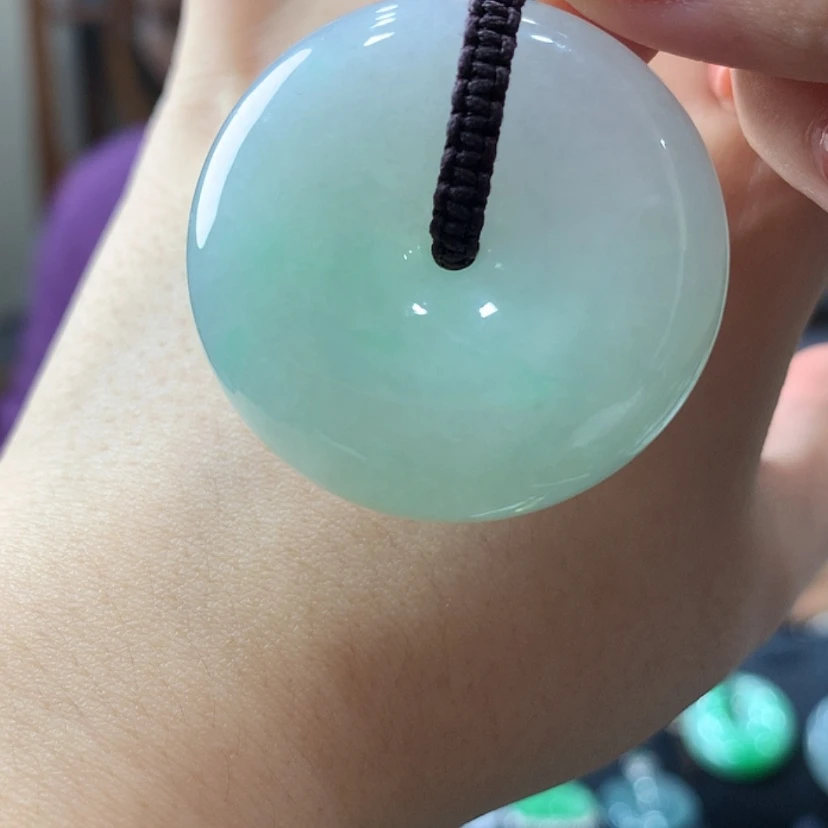 【闪购商品】吊坠(不含链)未镶嵌翡翠平安扣