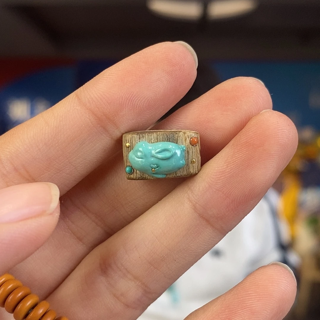 吊坠橄榄核原创设计