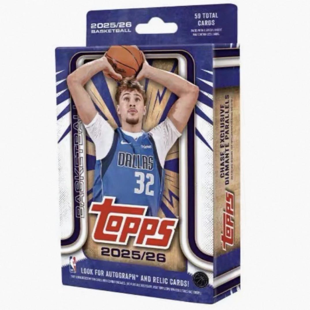 （直播代拆）2025-26 Topps nba 挂盒 篮球球星卡盲盒现货