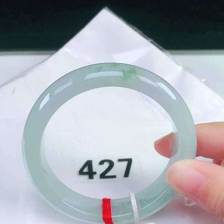 翡翠未镶嵌手镯（圆镯）翡翠手镯