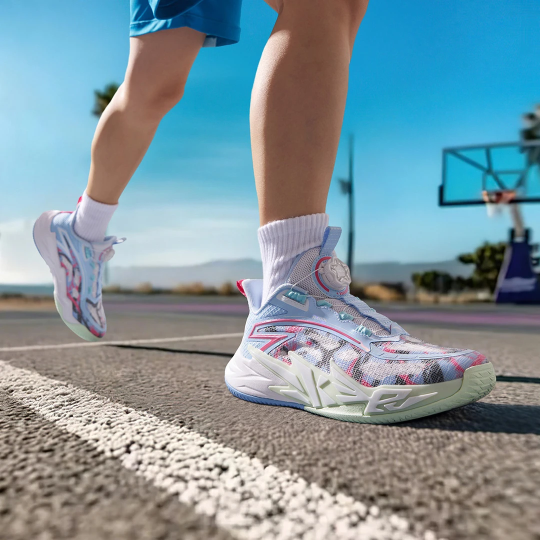 【四季款水泥Hi】安踏儿童2025夏季新款透气舒适耐磨运动鞋