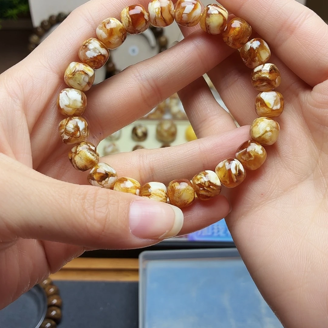 _****沁色老型手串单圈10