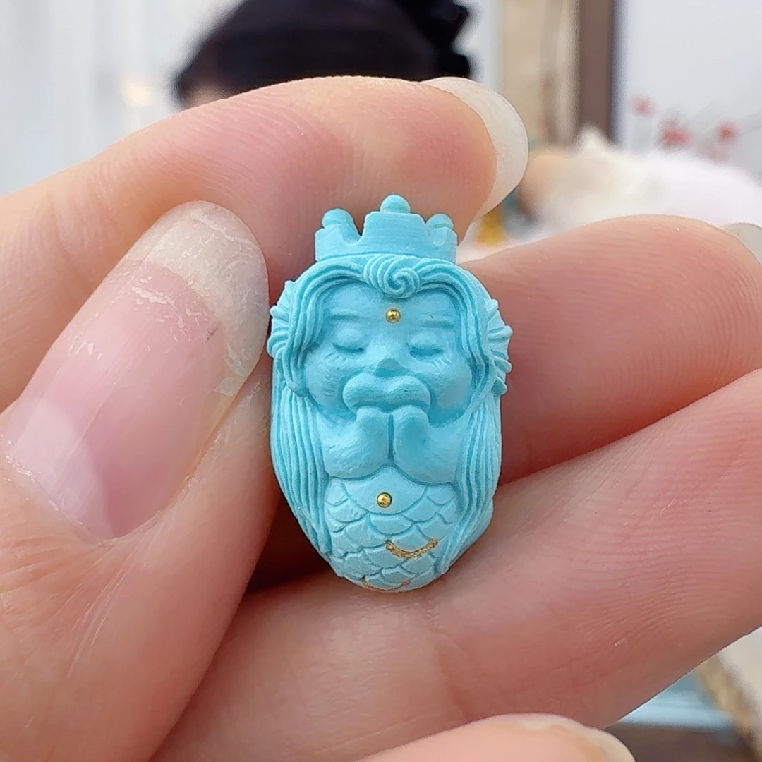 绿松石未镶嵌珠宝奇石