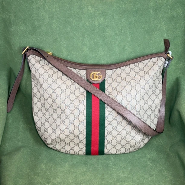 99新 GUCCI/古驰 LRS/古驰老花单肩包